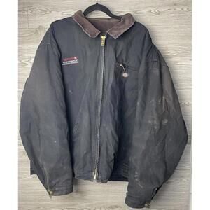 Vintage Detroit Style Dickies Blanket Lined Canvas Work  3XL